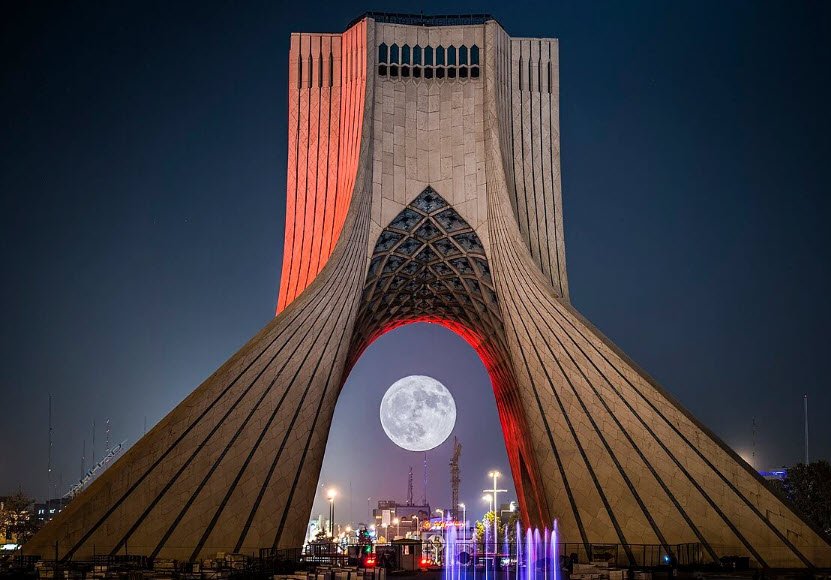 Akhngan Tower, Iran